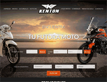 Tablet Screenshot of kenton.com.py